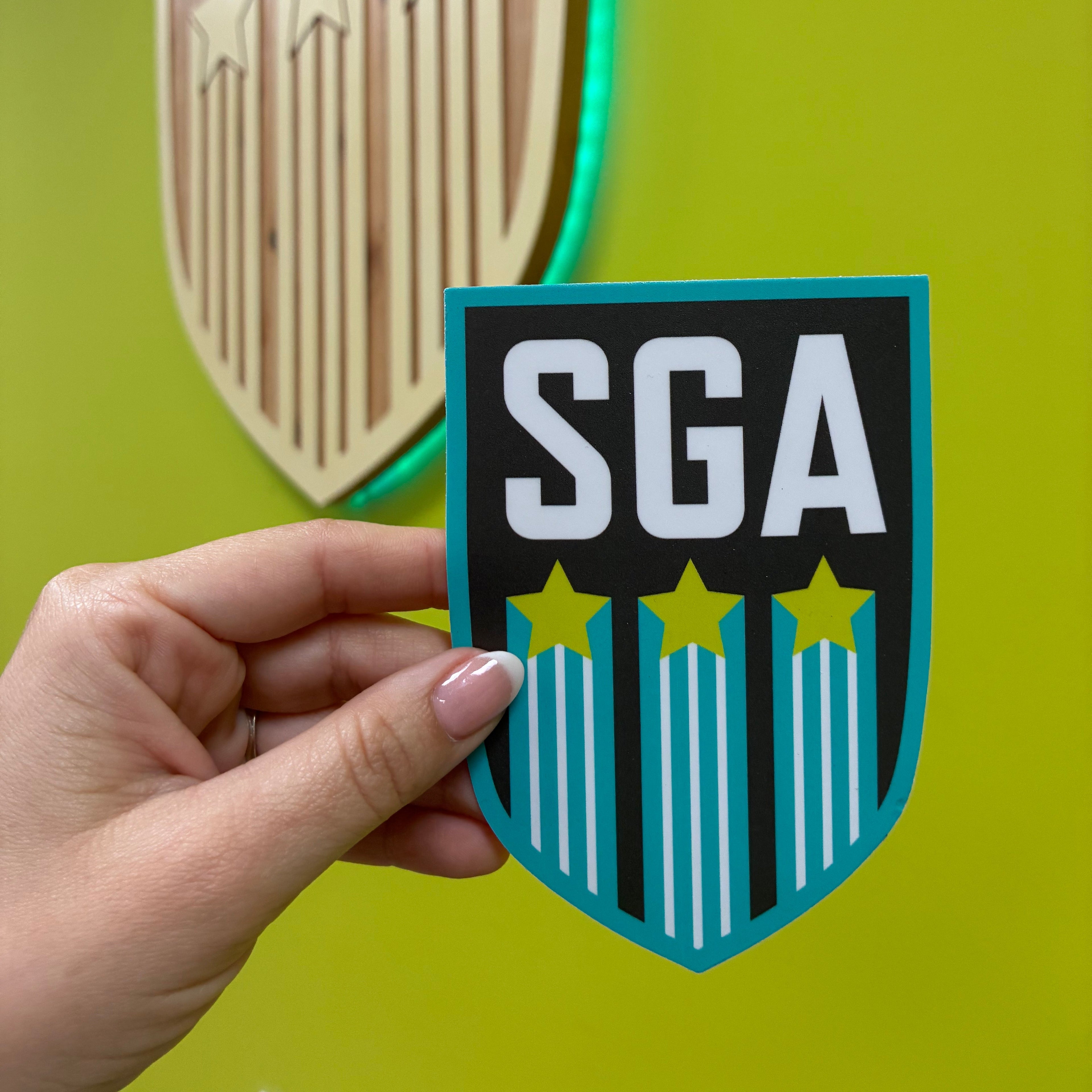 SGA Large Car Decal/Sticker