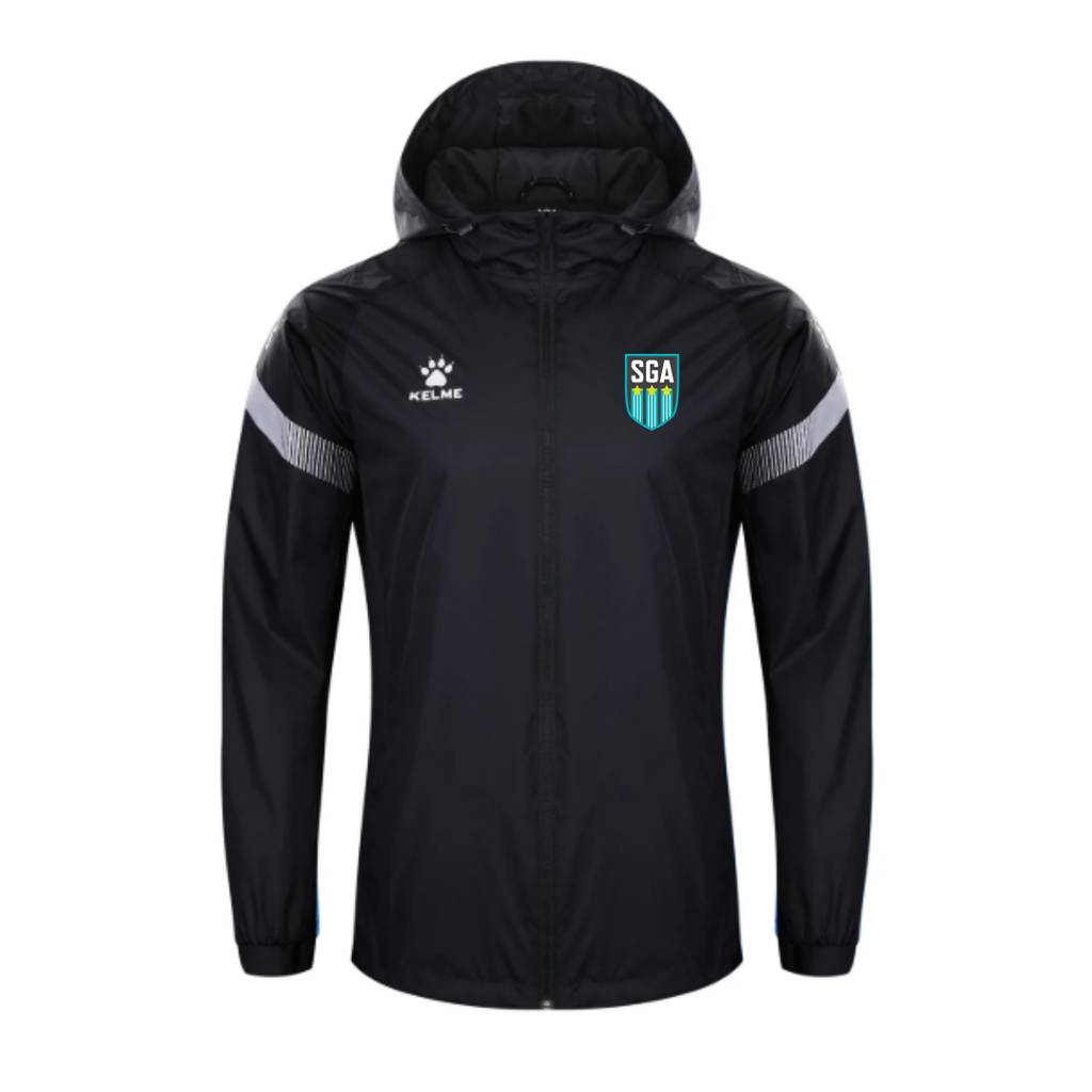 YOUTH Black Rain Jacket